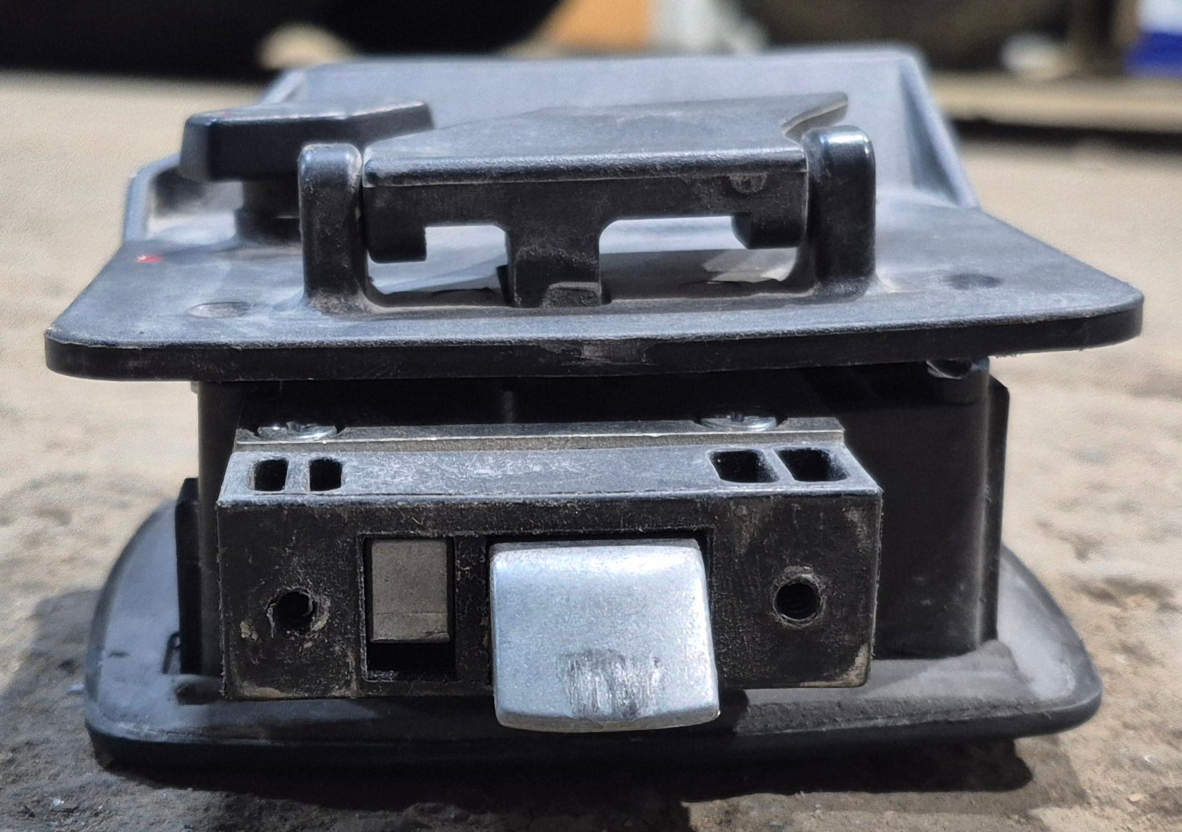 Used Bauer RV Entry Door Lock With Keyed Deadbolt - Young Farts RV Parts