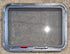 Used Black Radius Emergency Opening Window : 29 1/2" W x 21 1/2" H x 1 1/2" - Young Farts RV Parts