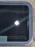 Used Black Radius Emergency Opening Window : 29 1/2" W x 21 1/2" H x 1 3/4" - Young Farts RV Parts
