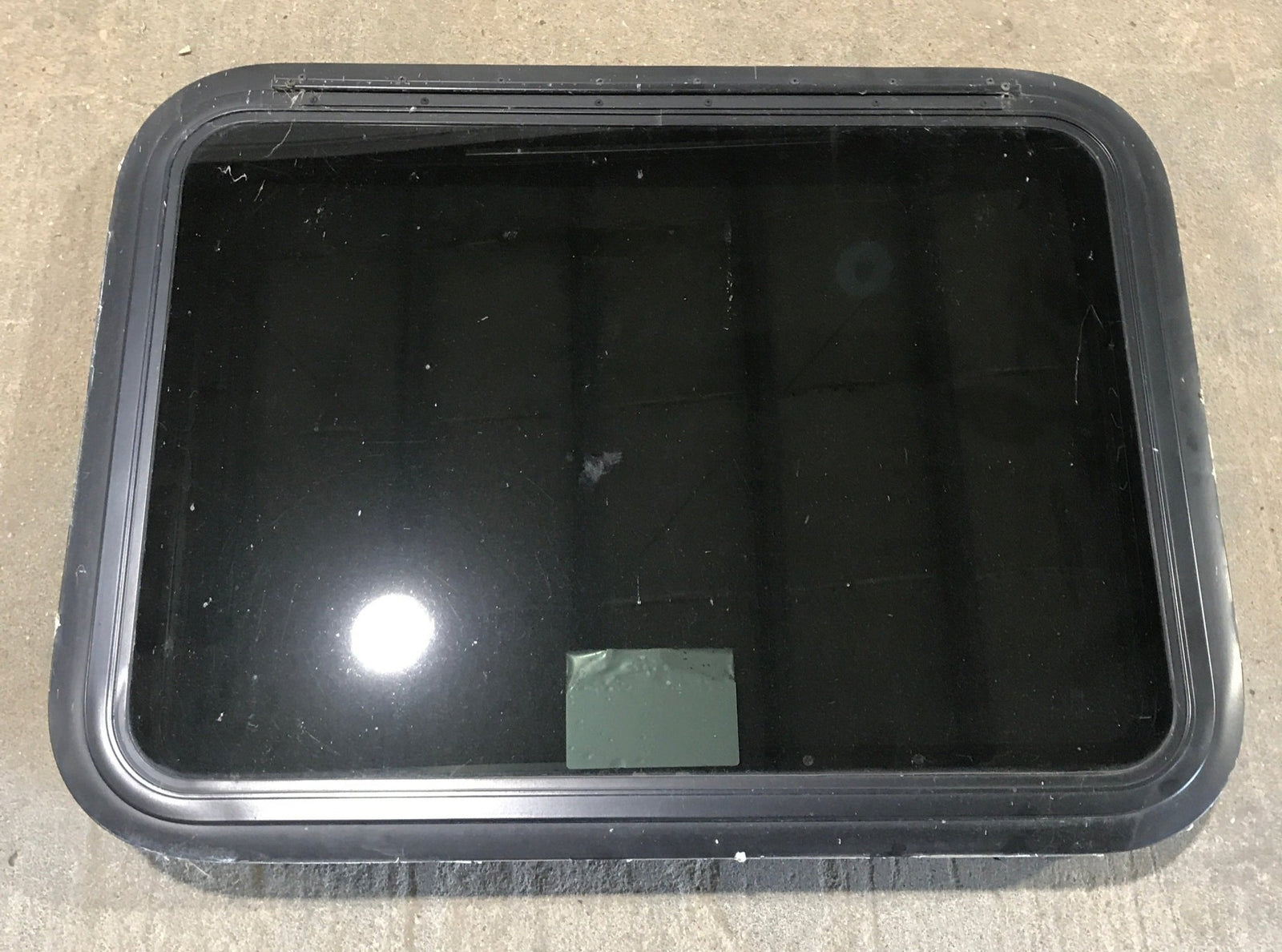 Used Black Radius Emergency Opening Window : 29 1/2