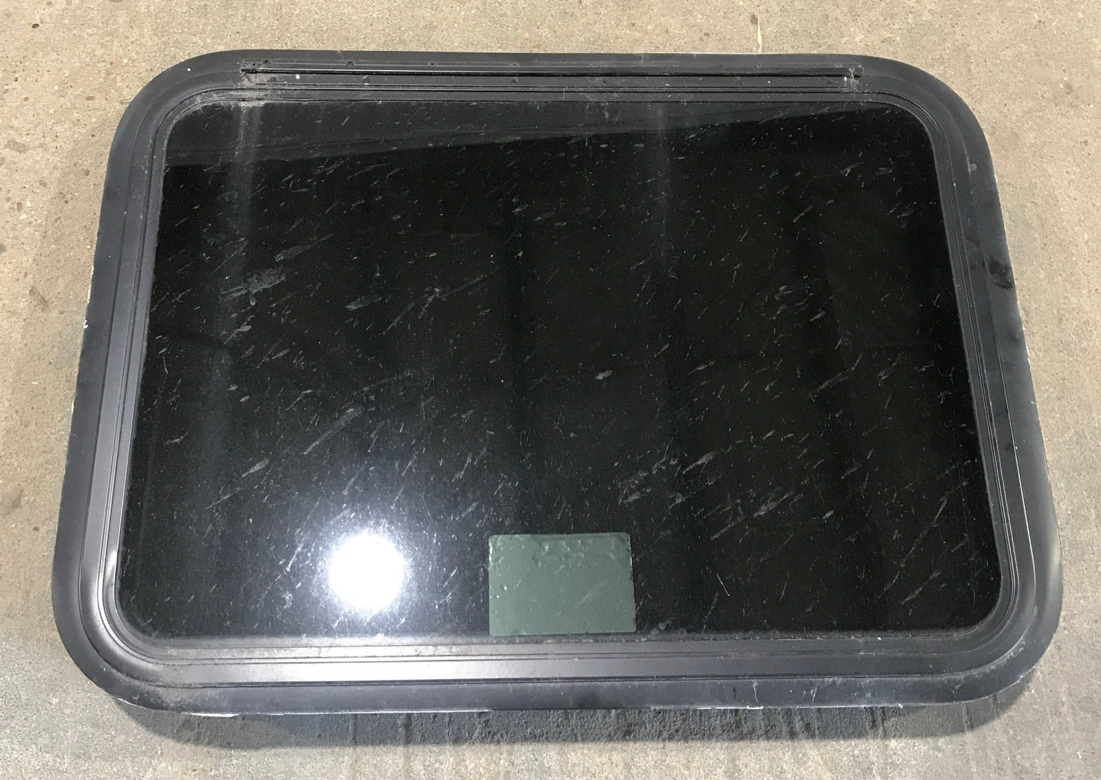Used Black Radius Emergency Opening Window : 29 1/2