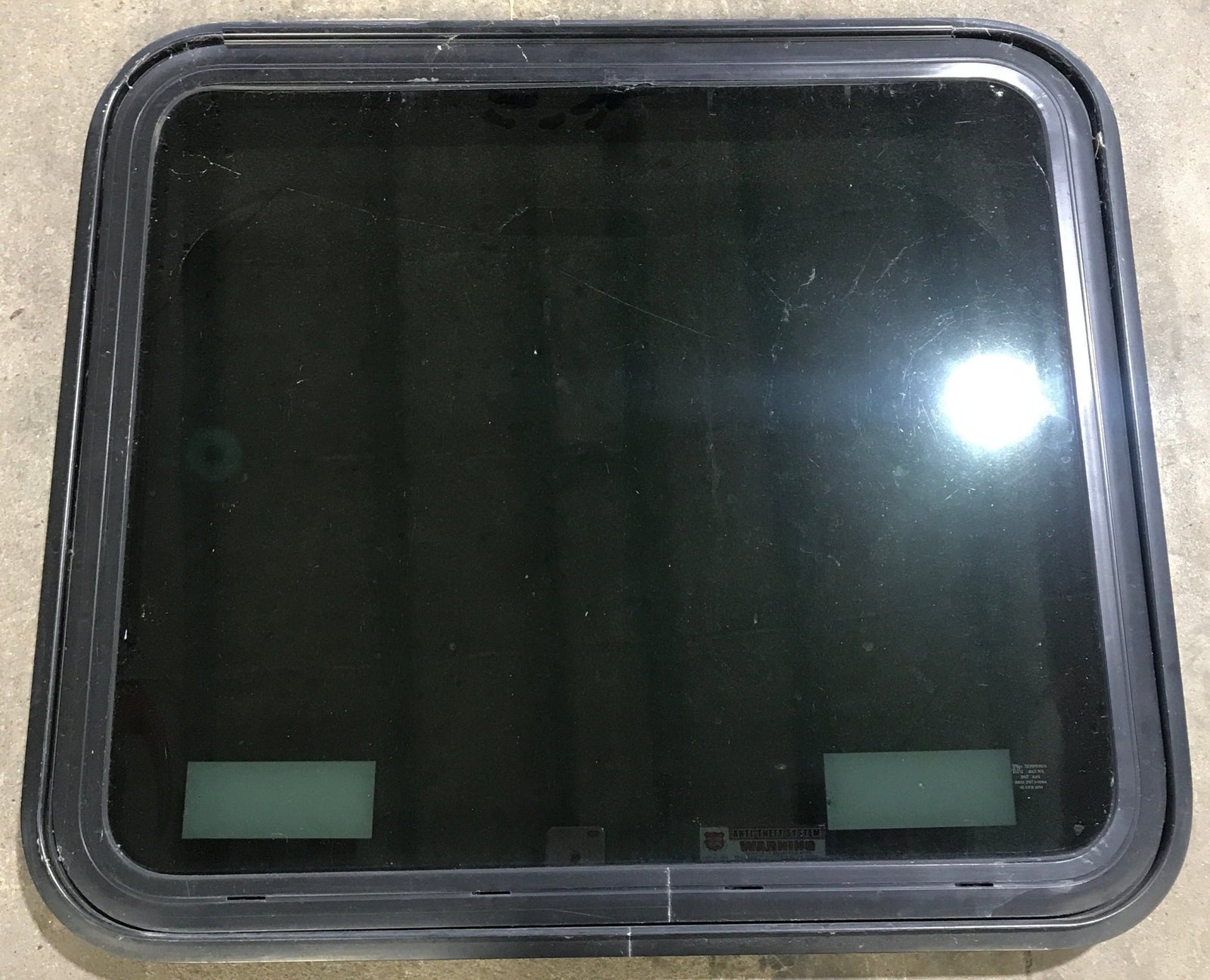 Used Black Radius Emergency Opening Window : 29 1/2