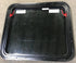 Used Black Radius Emergency Opening Window : 29 1/2" W x 25 1/2" H x 1 7/8" D - Young Farts RV Parts