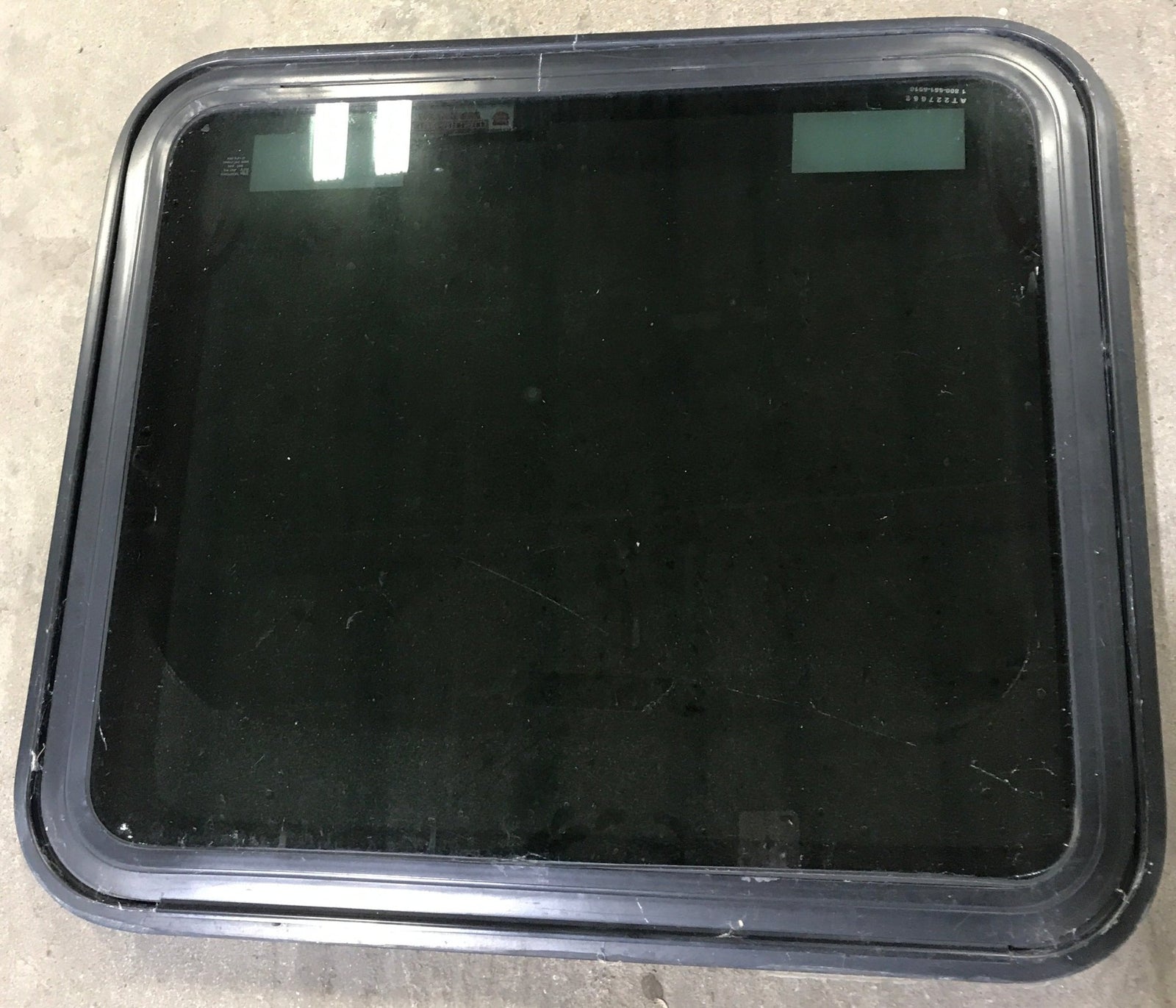 Used Black Radius Emergency Opening Window : 29 1/2