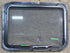 Used Black Radius Emergency Opening Window : 29 1/4" W x 21 1/2" H x 1 7/8" D - Young Farts RV Parts