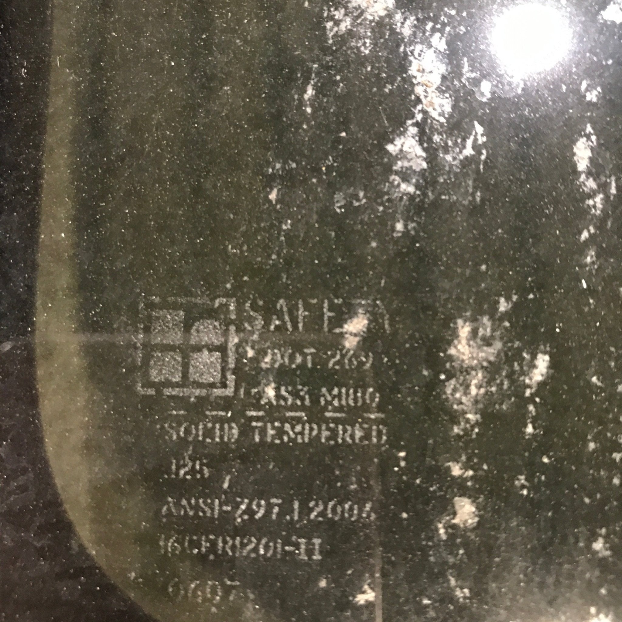 Used Black Radius Emergency Opening Window : 29.5" X 19.5" X 1.5" - Young Farts RV Parts