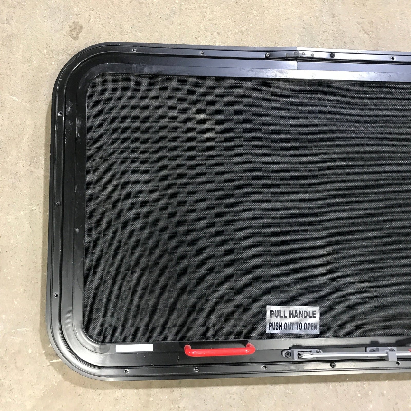 Used Black Radius Emergency Opening Window : 29.5
