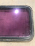 Used Black Radius Emergency Opening Window : 30 3/4" W x 22 1/2" H x 2" D - Young Farts RV Parts