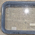 Used Black Radius Emergency Opening Window : 35 1/2" W x 18 1/2" H x 1 7/8" - Young Farts RV Parts