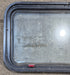 Used Black Radius Emergency Opening Window : 35 1/2" W x 19 1/2" H x 1 1/2" D - Young Farts RV Parts