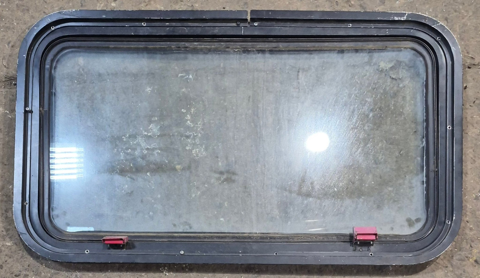 Used Black Radius Emergency Opening Window : 35 1/2