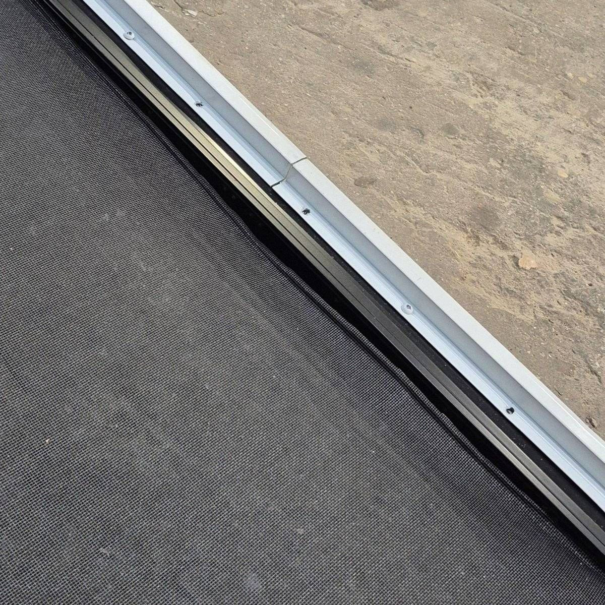 Used Black Radius Emergency Opening Window - 35 1/8