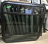 Used Black Radius Emergency Opening Window : 35 3/4" W x 36" H x 3/4" - Young Farts RV Parts