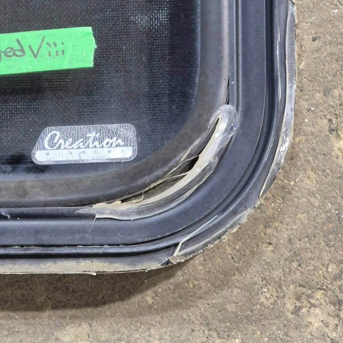 Used Black Radius Emergency Opening Window : 35