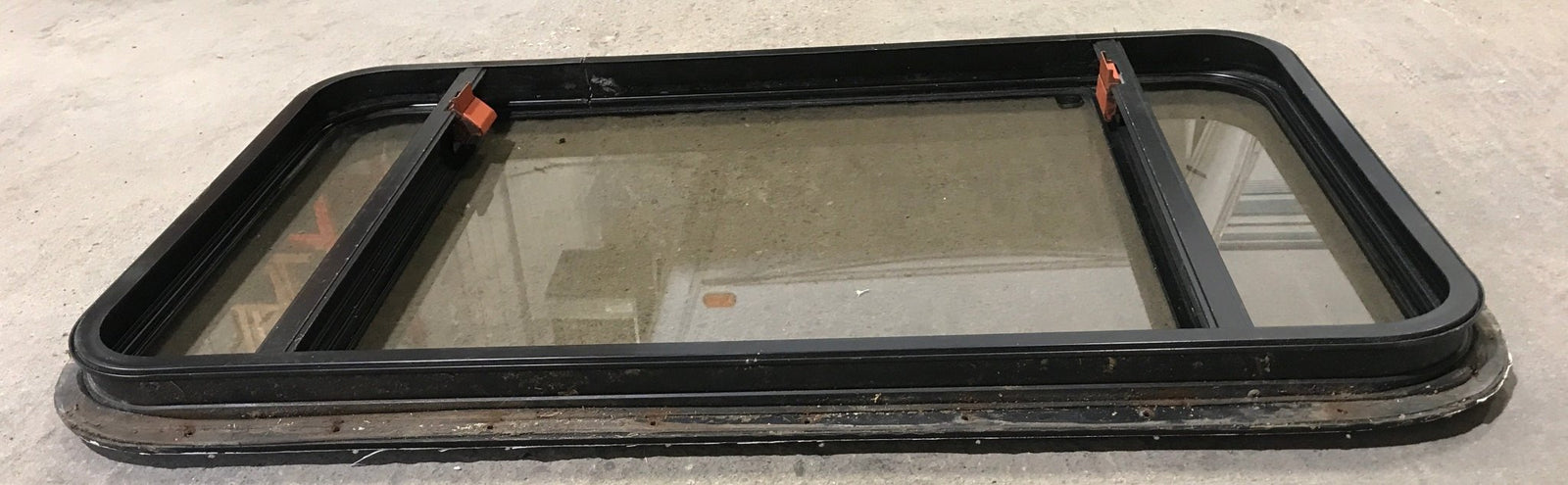 Used Black Radius Emergency Opening Window : 36 1/2