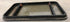 Used Black Radius Emergency Opening Window : 36 1/2" W x 23 1/2" H x 1 1/2" - Young Farts RV Parts