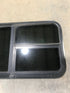 Used Black Radius Emergency Opening Window : 41 1/2" W x 21 1/2" H x 1 7/8" - Young Farts RV Parts