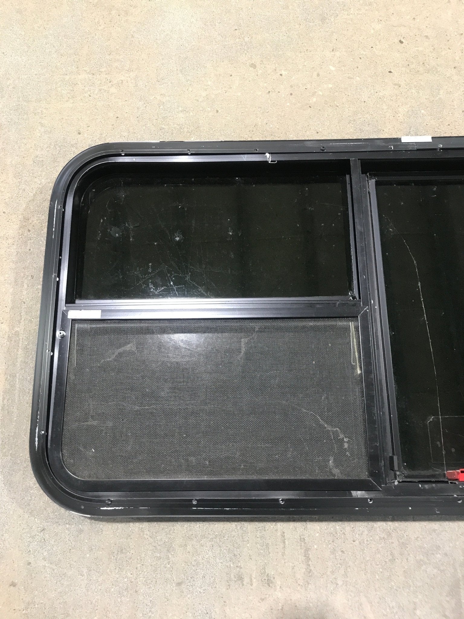 Used Black Radius Emergency Opening Window : 41 1/2
