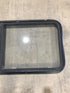 Used Black Radius Emergency Opening Window : 41 1/2" W x 21 1/2" H x 2" D - Young Farts RV Parts