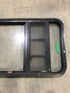 Used Black Radius Emergency Opening Window : 41 1/2" W x 21 1/2" H x 2" D - Young Farts RV Parts