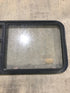 Used Black Radius Emergency Opening Window : 41 1/2" W x 21 1/2" H x 2" D - Young Farts RV Parts