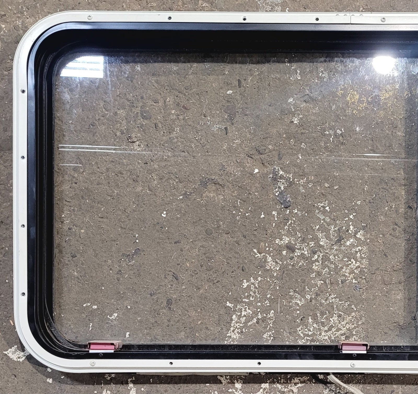 Used Black Radius Emergency Opening Window : 41 1/2