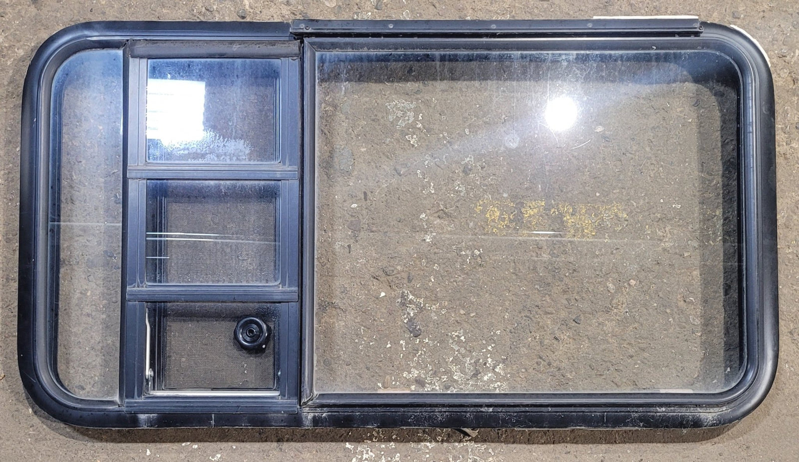 Used Black Radius Emergency Opening Window : 41 1/2