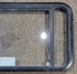 Used Black Radius Emergency Opening Window : 41 1/2" W x 21 3/4" H x 1 7/8" - Young Farts RV Parts