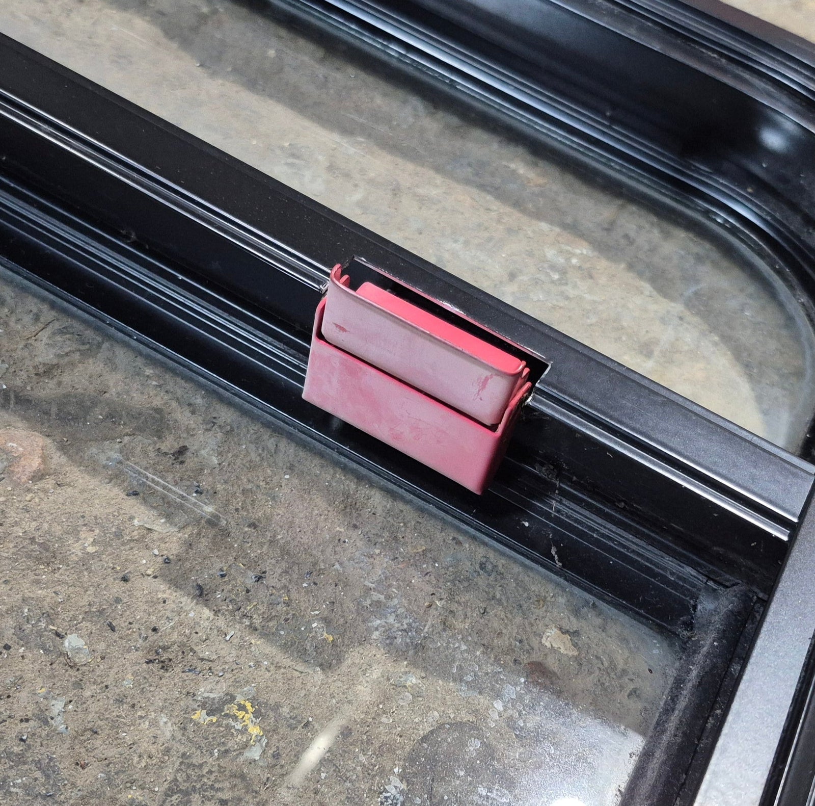 Used Black Radius Emergency Opening Window : 41 1/2