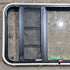 Used Black Radius Emergency Opening Window - 41.625 X 21.875 X 1.375 - Young Farts RV Parts