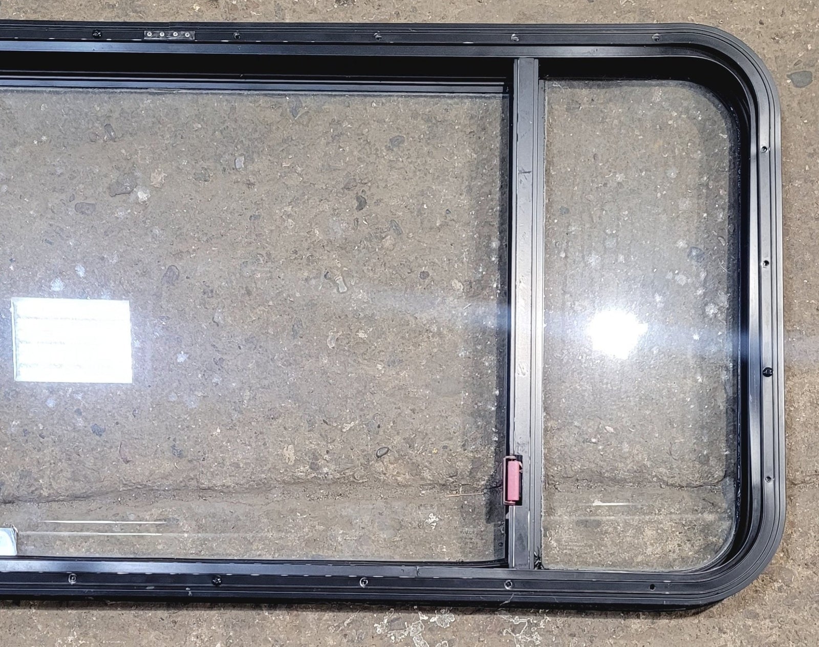 Used Black Radius Emergency Opening Window : 47 1/2