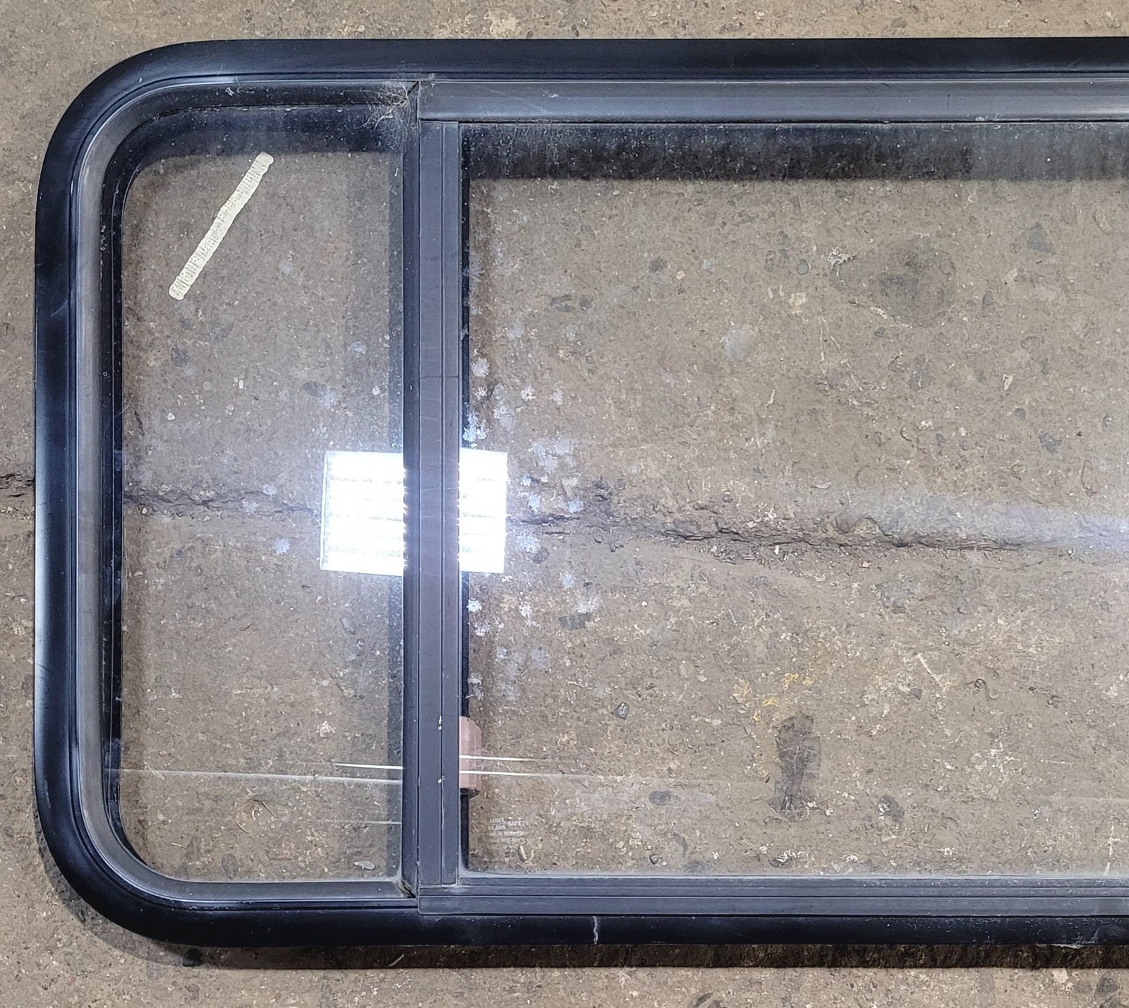 Used Black Radius Emergency Opening Window : 47 1/2