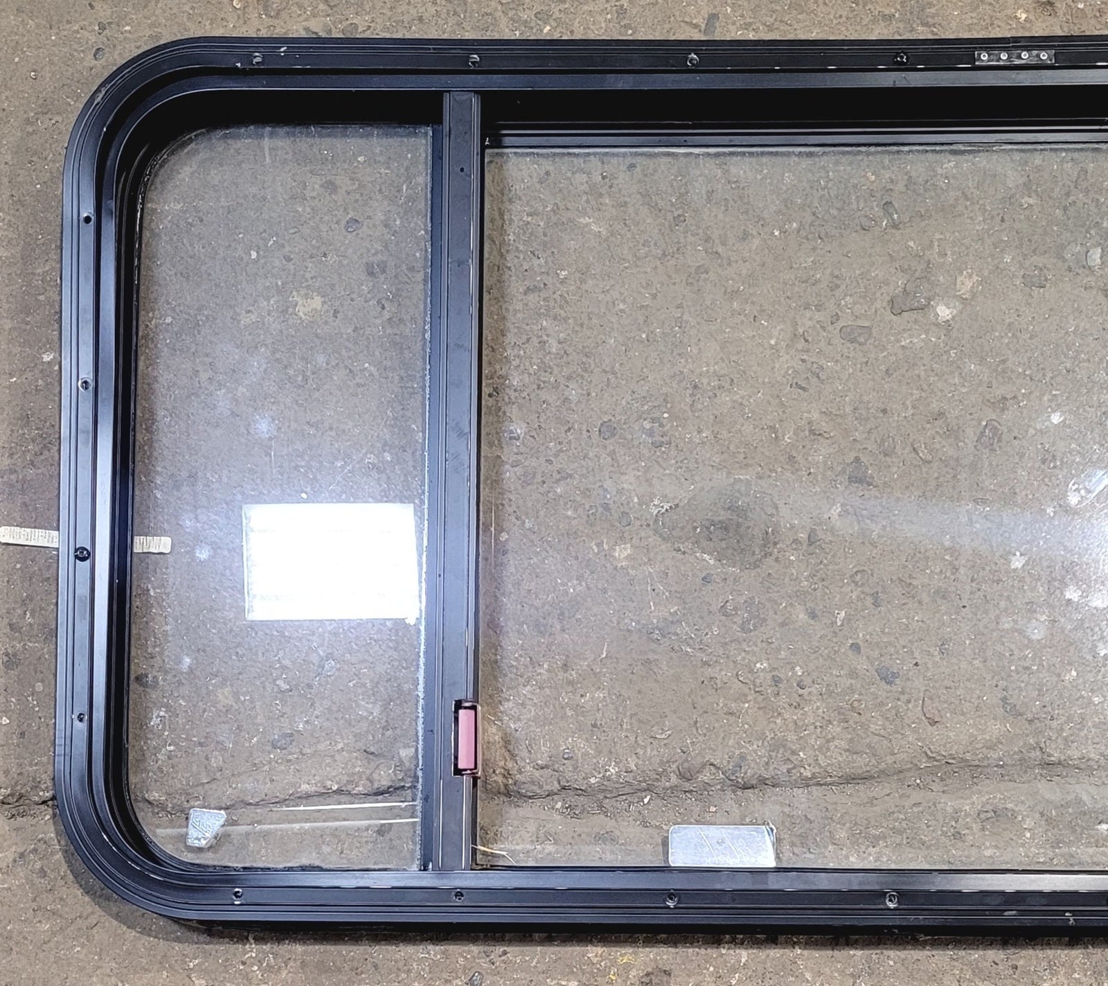 Used Black Radius Emergency Opening Window : 47 1/2