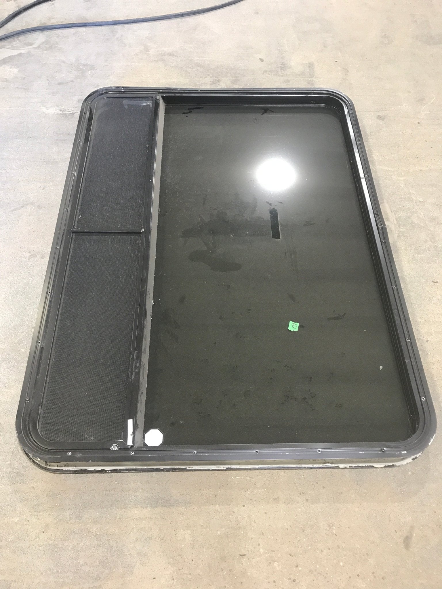 Used Black Radius Emergency Opening Window : 47 1/2