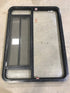 Used Black Radius Emergency Opening Window : 47 1/2" W x 34 1/2" H x 2" D - Young Farts RV Parts
