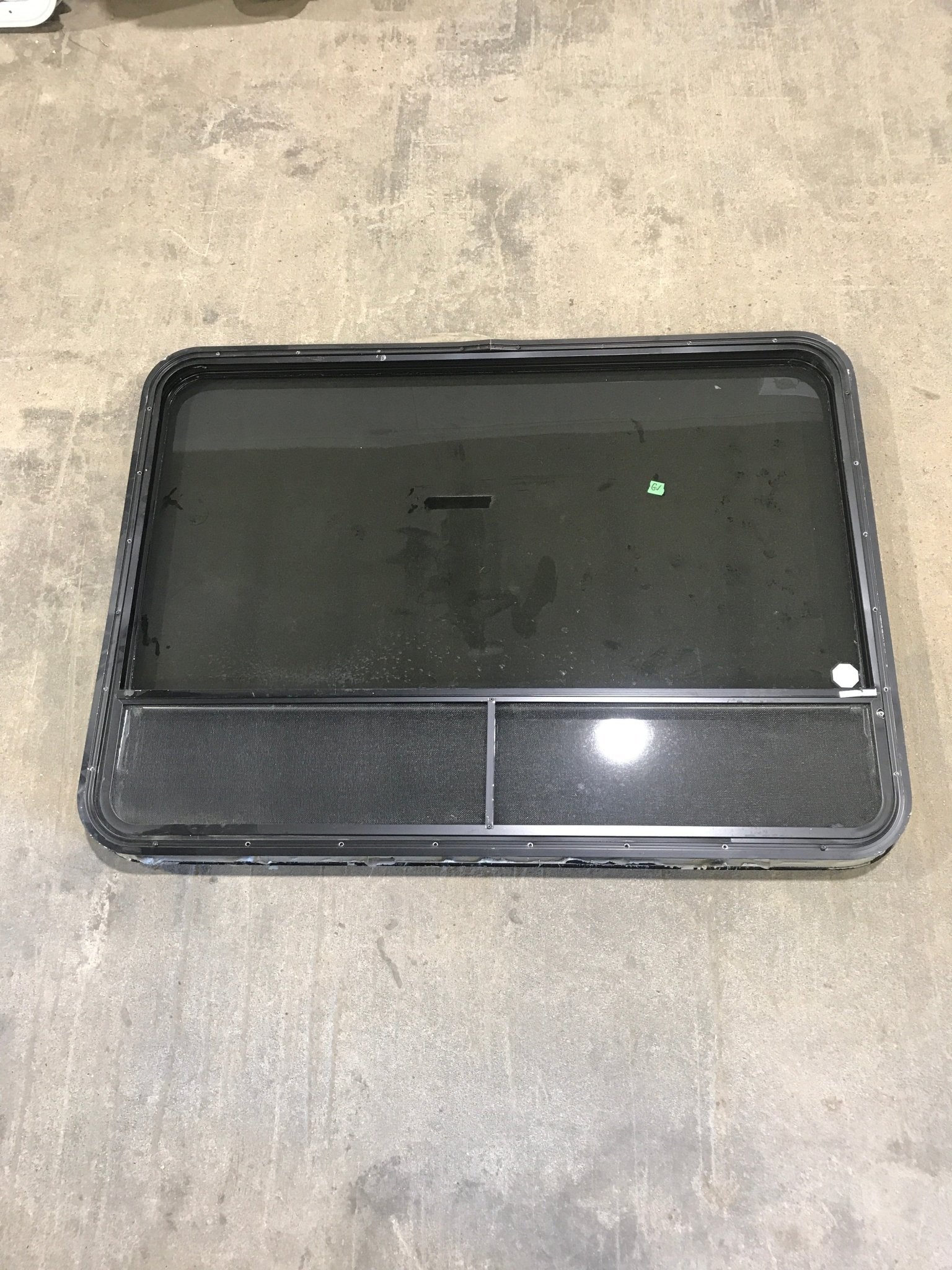 Used Black Radius Emergency Opening Window : 47 1/2