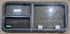 Used Black Radius Emergency Opening Window : 47 1/4" W x 21 1/4" H x 1 3/4" D - Young Farts RV Parts