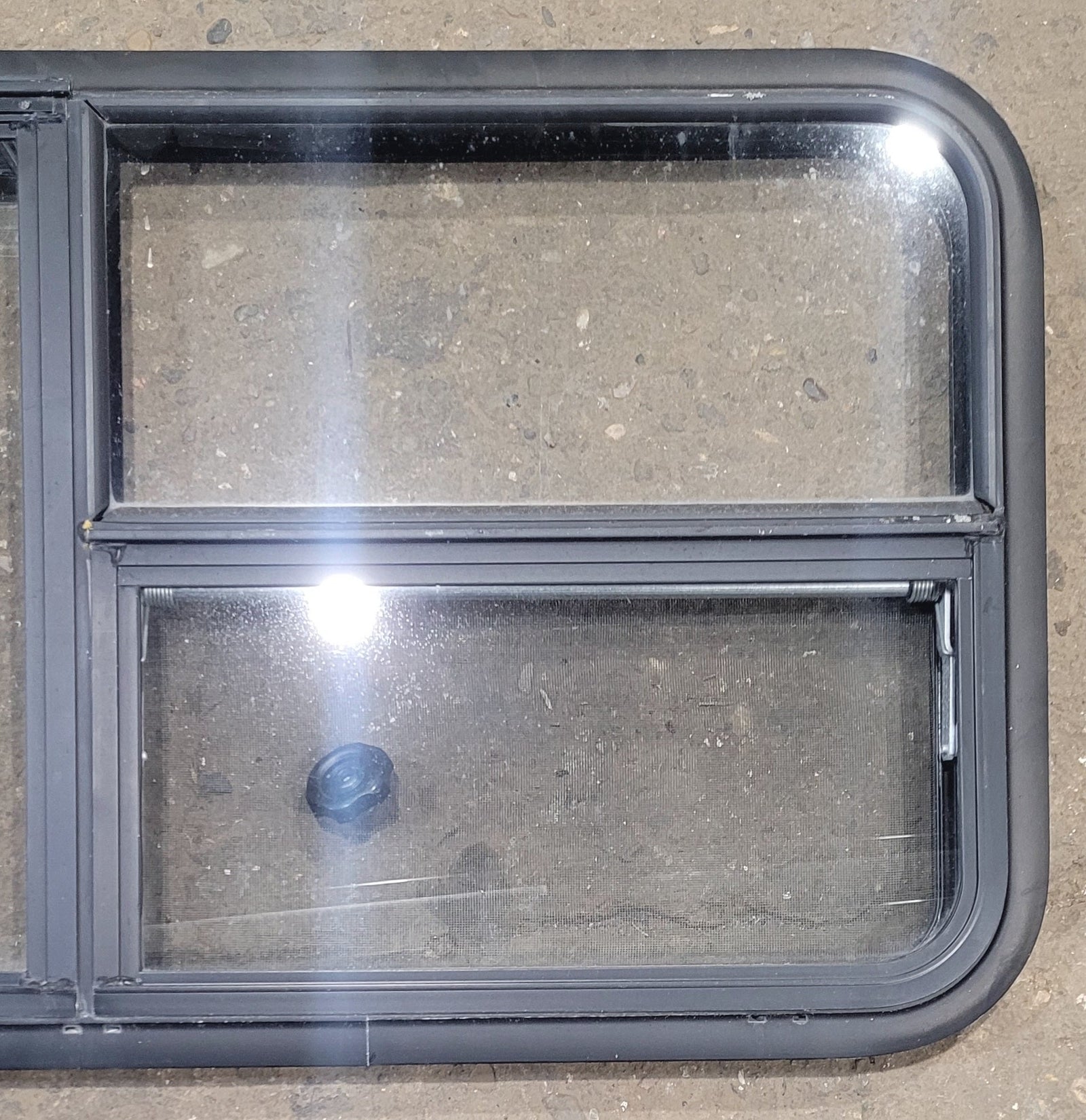 Used Black Radius Emergency Opening Window : 47 1/4