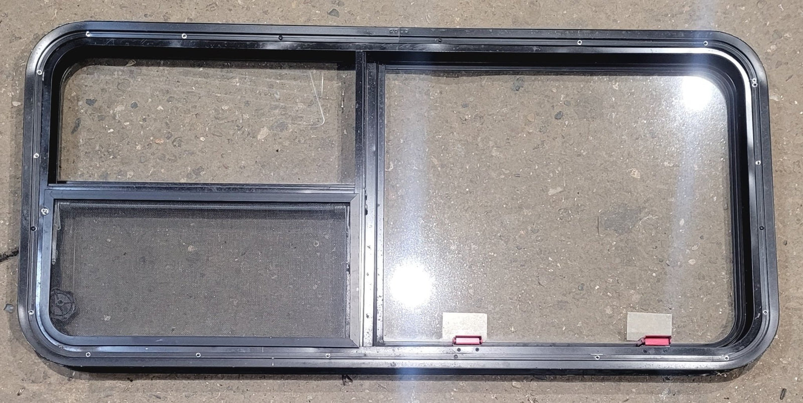 Used Black Radius Emergency Opening Window : 47 1/4