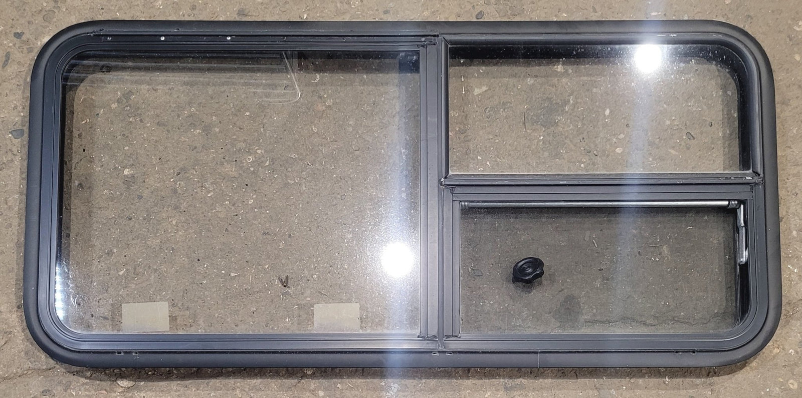 Used Black Radius Emergency Opening Window : 47 1/4