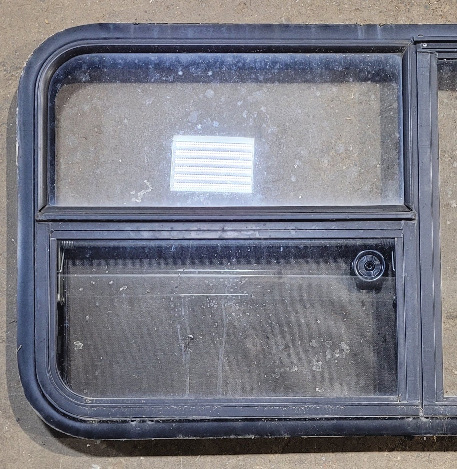 Used Black Radius Emergency Opening Window : 47 1/4