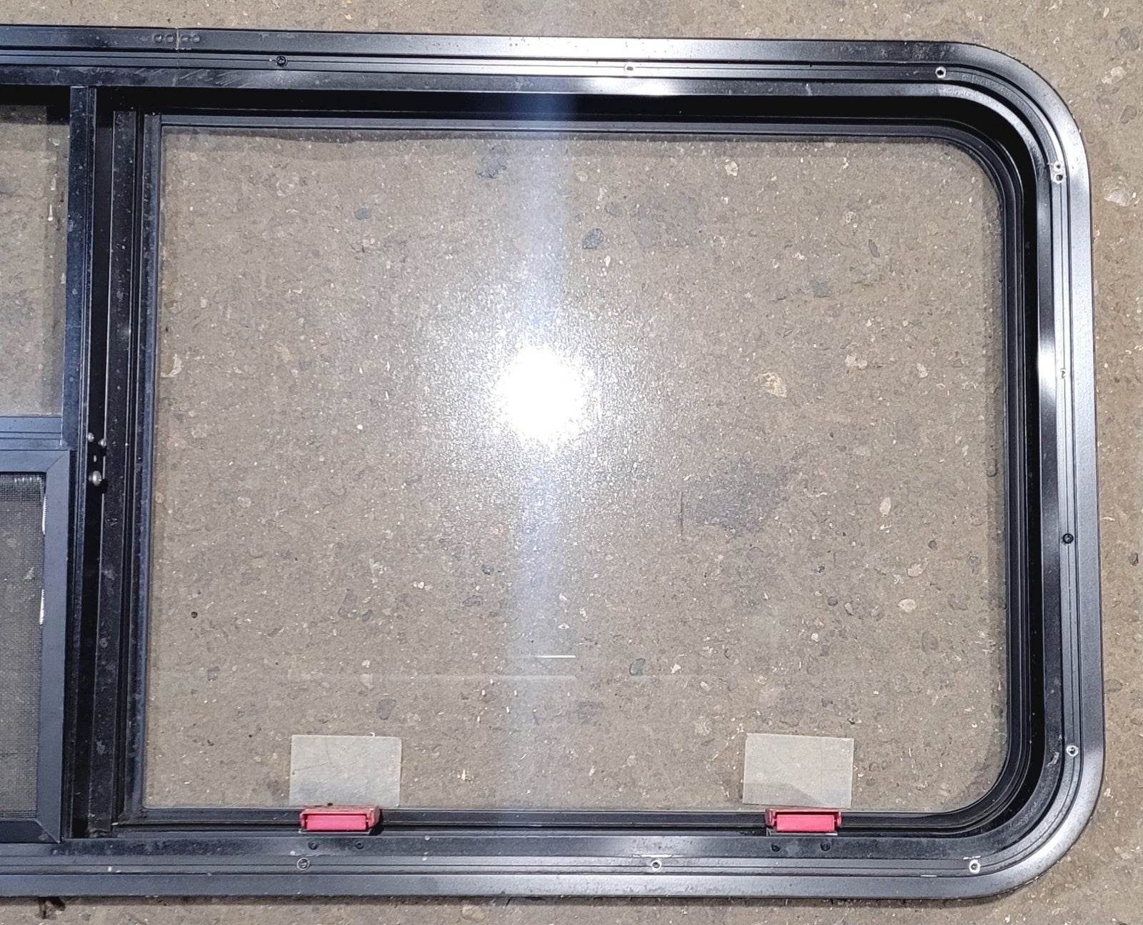 Used Black Radius Emergency Opening Window : 47 1/4