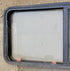 Used Black Radius Emergency Opening Window : 48 x 23 x 2" D - Young Farts RV Parts