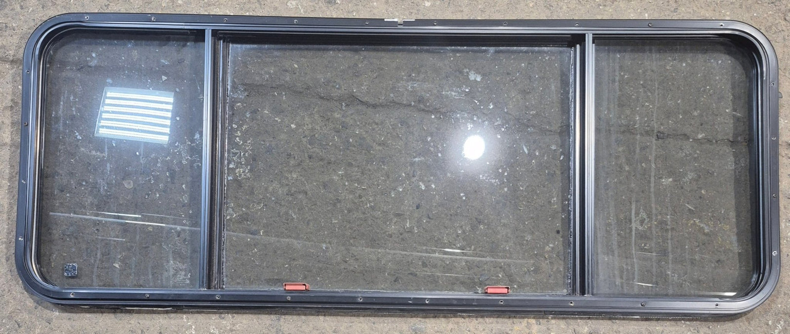 Used Black Radius Emergency Opening Window : 57 1/2