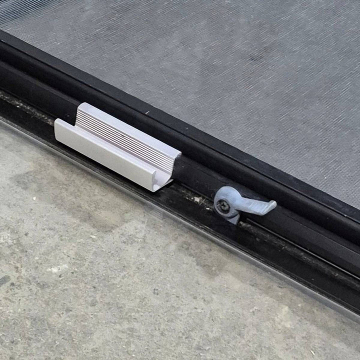 Used Black Radius Emergency Opening Window - 60.25 X 21.75 X 1.75 - Young Farts RV Parts