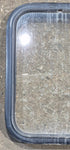 Used Black Radius Non Opening Window : 17 1/2" W x 21 1/4" H x 1 7/8" - Young Farts RV Parts
