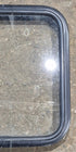 Used Black Radius Non Opening Window : 17 1/2" W x 21 1/4" H x 1 7/8" - Young Farts RV Parts