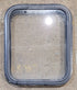 Used Black Radius Non Opening Window : 17 1/4" W x 21 1/4" H x 1 3/4" - Young Farts RV Parts