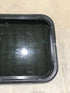 Used Black Radius Non Opening Window : 21 1/2" W x 17 1/2" H x 1 7/8" - Young Farts RV Parts