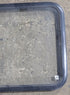 Used Black Radius Non Opening Window : 23 1/2" W x 14 1/4" H x 1 7/8" D - Young Farts RV Parts